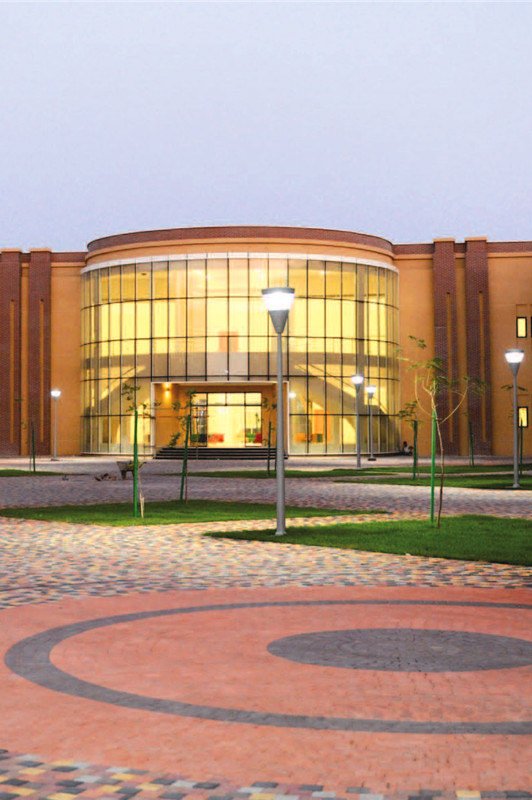 Ajman School Ajman UAE MRC Light Pole Flagpole Handrail Carport
