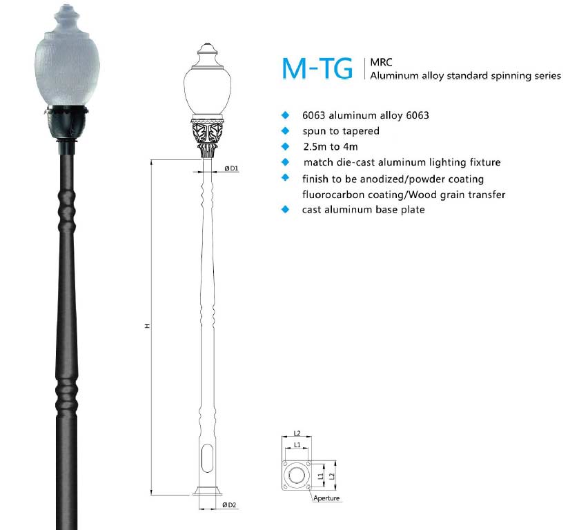 aluminium-light-poles-M-TG