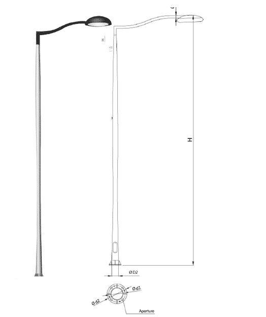 aluminum-light-pole-M-LC