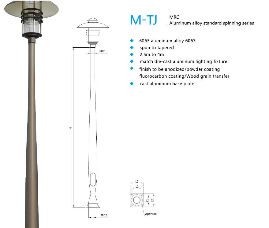 MRC poles-M-TJ