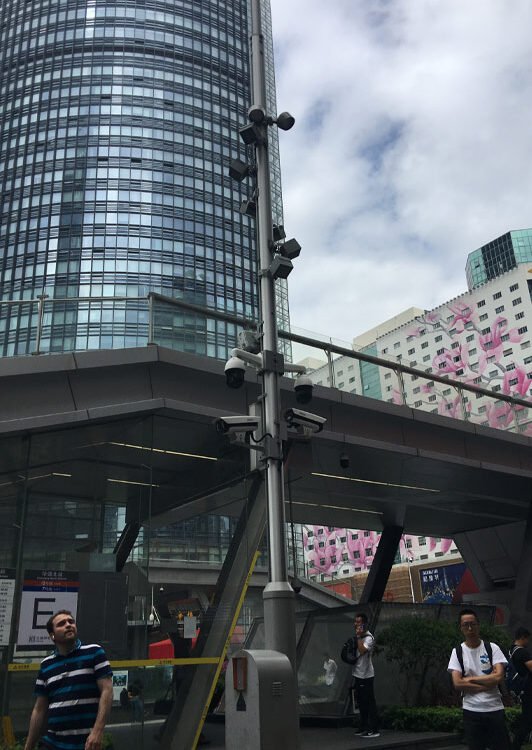 Smart Pole for Huaqiangbei Pedestrian Street, Shenzhen